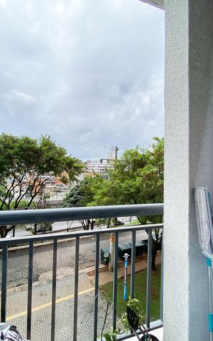 Apartamento para alugar com 36m², 2 quartos e sem vaga Apartamento para alugar com 36m², 2 quartos e sem vagaVaranda