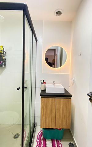 Apartamento para alugar com 36m², 2 quartos e sem vaga Apartamento para alugar com 36m², 2 quartos e sem vagaBanheiro