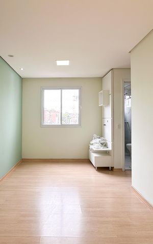 Apartamento à venda com 44m², 2 quartos e 1 vaga Apartamento à venda com 44m², 2 quartos e 1 vagaSala