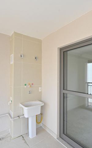Apartamento à venda com 65m², 2 quartos e 1 vagaLavanderia