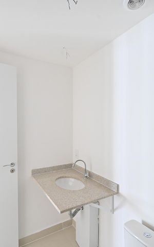 Apartamento à venda com 65m², 2 quartos e 1 vagaBanheiro Social