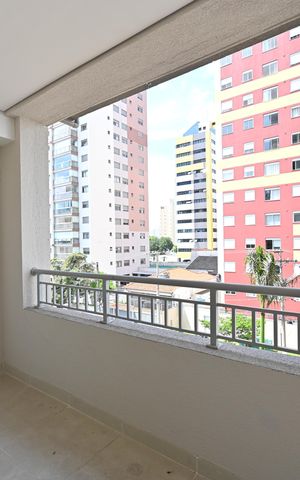 Studio à venda com 32m², 1 quarto e sem vagaVaranda
