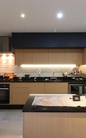 Apartamento à venda com 127m², 3 quartos e 3 vagasCozinha e Área de Serviço