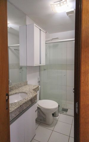 Apartamento para alugar com 82m², 2 quartos e 2 vagas Apartamento para alugar com 82m², 2 quartos e 2 vagasBanheiro