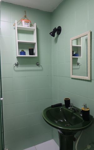 Apartamento para alugar com 90m², 2 quartos e sem vagaBanheiro