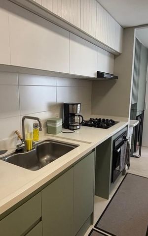 Apartamento para alugar com 58m², 2 quartos e 1 vaga Apartamento para alugar com 58m², 2 quartos e 1 vagaCozinha e Área de Serviço