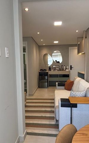 Apartamento para alugar com 58m², 2 quartos e 1 vaga Apartamento para alugar com 58m², 2 quartos e 1 vagaSacada