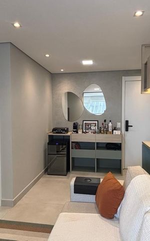Apartamento para alugar com 58m², 2 quartos e 1 vaga Apartamento para alugar com 58m², 2 quartos e 1 vagaSala