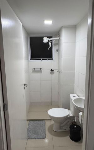 Apartamento para alugar com 41m², 2 quartos e 1 vaga