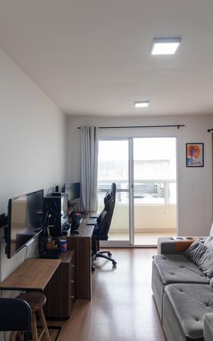 Apartamento à venda com 42m², 2 quartos e 1 vaga Apartamento à venda com 42m², 2 quartos e 1 vagaSalas