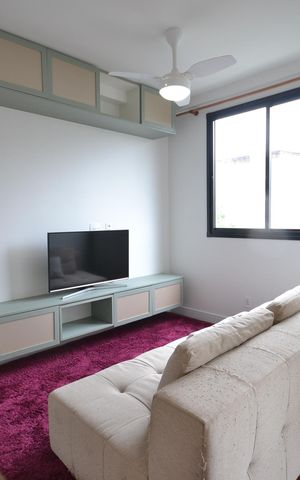 Apartamento para alugar com 44m², 1 quarto e sem vagaSala