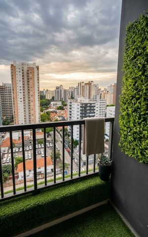 Apartamento à venda com 23m², 1 quarto e 1 vaga Apartamento à venda com 23m², 1 quarto e 1 vagaVaranda