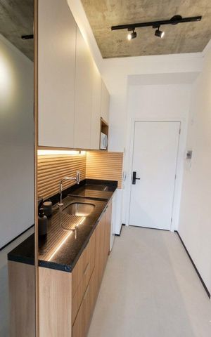 Apartamento à venda com 23m², 1 quarto e 1 vaga Apartamento à venda com 23m², 1 quarto e 1 vagaCozinha