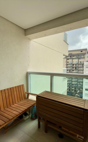 Apartamento à venda com 41m², 1 quarto e 1 vaga