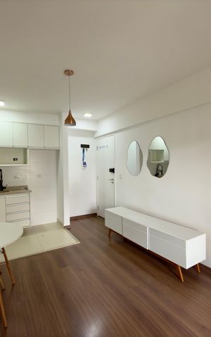 Apartamento à venda com 41m², 1 quarto e 1 vaga