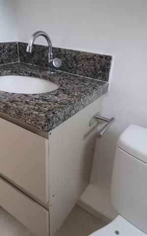 Apartamento para alugar com 50m², 2 quartos e 1 vagaBanheiro Social