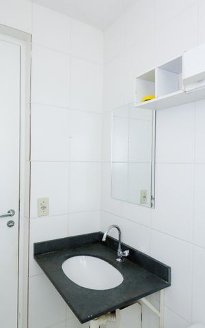 Apartamento para alugar com 42m², 2 quartos e 1 vagaBanheiro