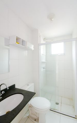 Apartamento para alugar com 42m², 2 quartos e 1 vagaBanheiro