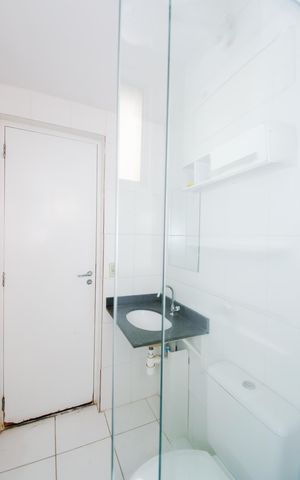 Apartamento para alugar com 42m², 2 quartos e 1 vagaBanheiro