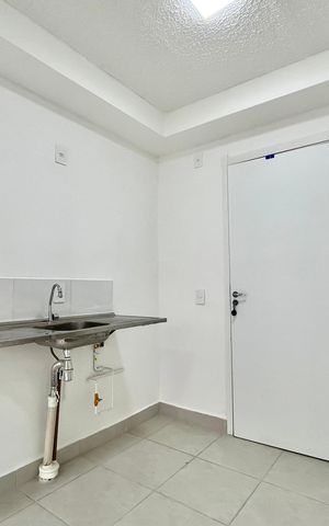 Apartamento para alugar com 27m², 1 quarto e sem vaga Apartamento para alugar com 27m², 1 quarto e sem vagaCozinha