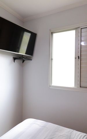 Apartamento para alugar com 49m², 2 quartos e 1 vagaQuarto 1