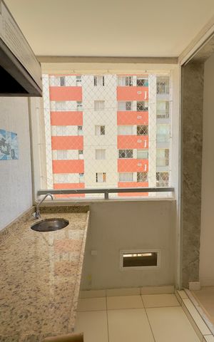 Apartamento para alugar com 59m², 2 quartos e 1 vaga