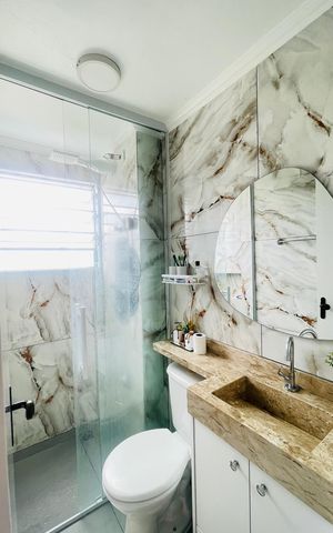 Apartamento para alugar com 49m², 2 quartos e 1 vagaBanheiro