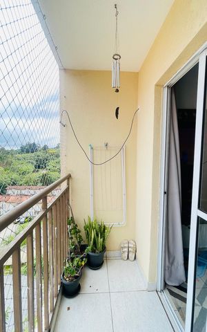 Apartamento para alugar com 49m², 2 quartos e 1 vagaVaranda