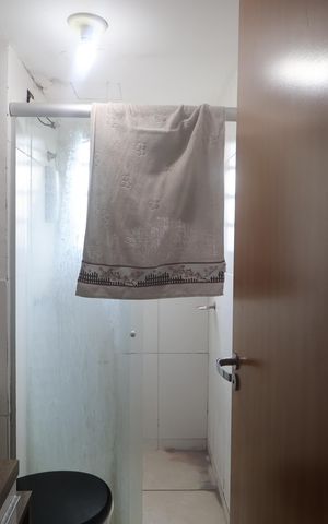 Apartamento para alugar com 55m², 2 quartos e 1 vagaBanheiro