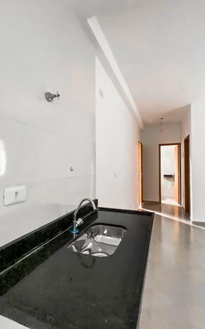 Apartamento para alugar com 59m², 2 quartos e sem vaga Apartamento para alugar com 59m², 2 quartos e sem vagaCozinha / área de serviço
