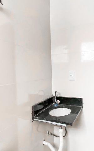 Apartamento para alugar com 59m², 2 quartos e sem vaga Apartamento para alugar com 59m², 2 quartos e sem vagaBanheiro