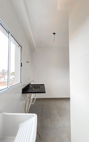 Apartamento para alugar com 46m², 2 quartos e sem vaga Apartamento para alugar com 46m², 2 quartos e sem vagaCozinha / área de serviço