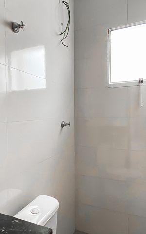 Apartamento para alugar com 46m², 2 quartos e sem vaga Apartamento para alugar com 46m², 2 quartos e sem vagaBanheiro