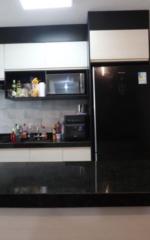 Apartamento à venda com 37m², 1 quarto e 1 vagaCozinha