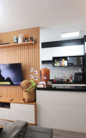 Apartamento à venda com 37m², 1 quarto e 1 vagaSala