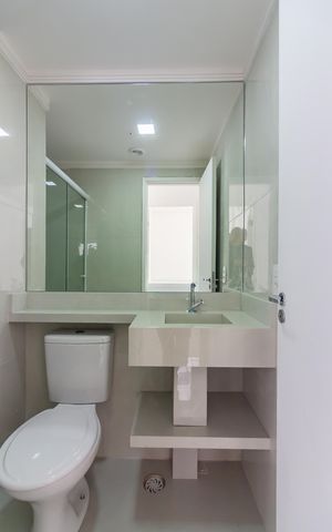 Apartamento para alugar com 47m², 2 quartos e 1 vaga Apartamento para alugar com 47m², 2 quartos e 1 vagaBanheiro