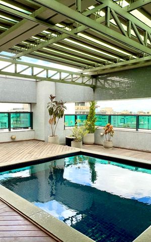 Apartamento para alugar com 55m², 1 quarto e sem vagaPiscina