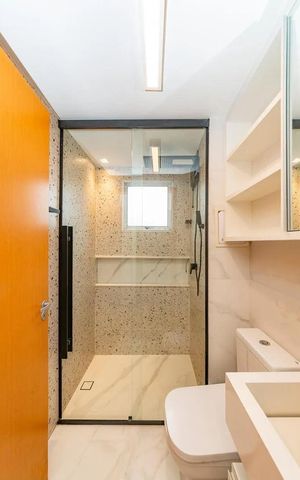 Apartamento para alugar com 65m², 2 quartos e 1 vaga Apartamento para alugar com 65m², 2 quartos e 1 vagaBanheiro Social