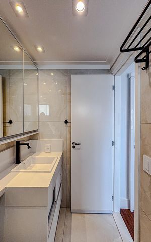 Apartamento à venda com 129m², 3 quartos e 2 vagasBanheiro da Suíte 2