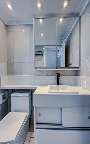 Apartamento à venda com 129m², 3 quartos e 2 vagasBanheiro da Suíte 2