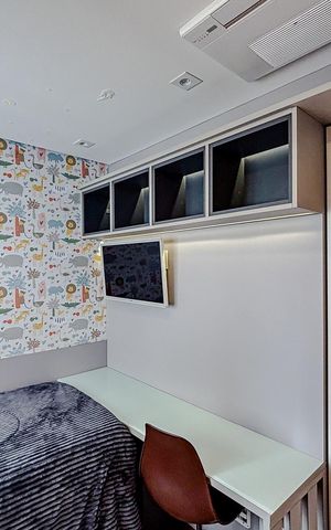 Apartamento à venda com 129m², 3 quartos e 2 vagasQuarto 3 - Suíte