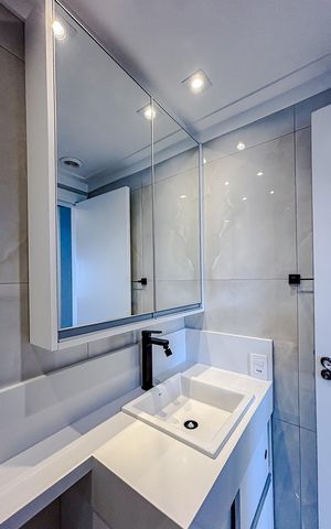Apartamento à venda com 129m², 3 quartos e 2 vagasBanheiro da Suíte 3