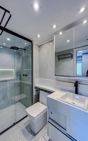 Apartamento à venda com 129m², 3 quartos e 2 vagasBanheiro da Suíte 3