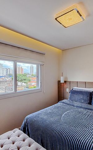 Apartamento à venda com 129m², 3 quartos e 2 vagasQuarto 1 - Suíte