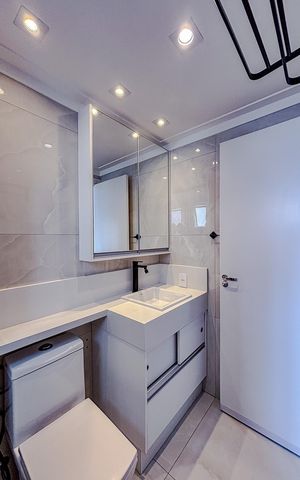 Apartamento à venda com 129m², 3 quartos e 2 vagasBanheiro da Suíte 2