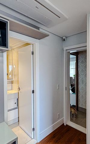Apartamento à venda com 129m², 3 quartos e 2 vagasQuarto 3 - Suíte