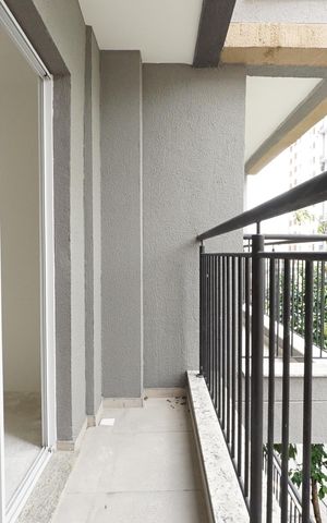 Studio para alugar com 30m², 1 quarto e sem vagaVaranda