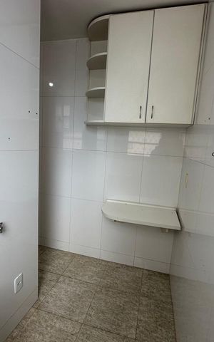 Apartamento à venda com 57m², 3 quartos e 1 vaga Apartamento à venda com 57m², 3 quartos e 1 vagaCozinha e Área de Serviço