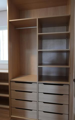 Apartamento para alugar com 80m², 3 quartos e 2 vagasCloset da suíte