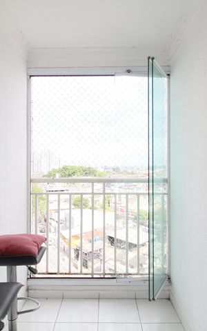 Apartamento para alugar com 52m², 2 quartos e 1 vagaVaranda